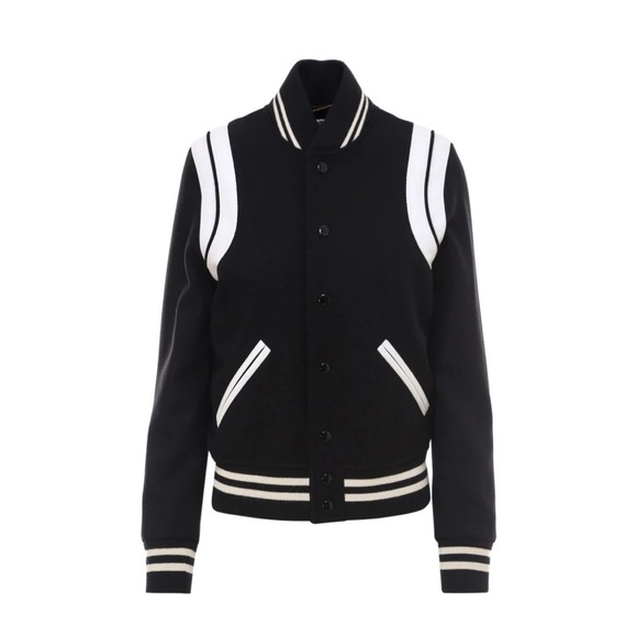 Saint Laurent Jackets & Blazers - Saint Laurent teddy varsity jacket